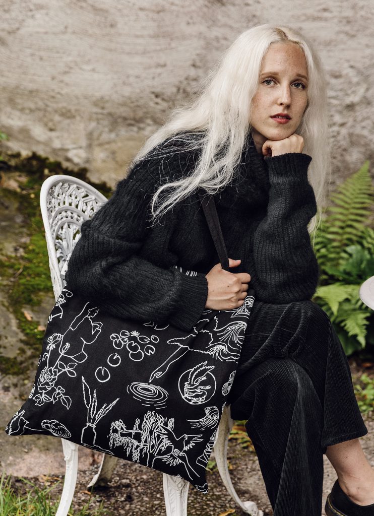 Saana ja Olli Mielenmaisemia Mindscapes Finnish Design Hemp Fabric Made in Finland